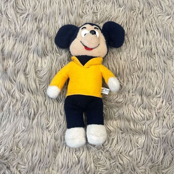 Disney Other - Vintage Disney Mickey Mouse Knickerbocker 1970s plush